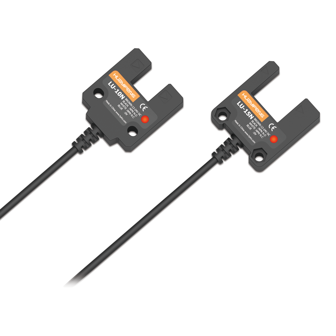 Wide-Slot Photoelectric Sensor