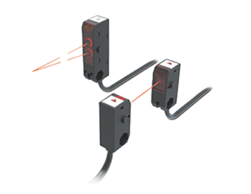 Small square photoelectric sensor