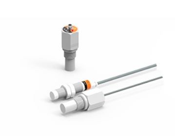 Corrosion-resistant cylindrical liquid level capacitive proximity sensor