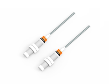 Corrosion-resistant cylindrical capacitive proximity sensor