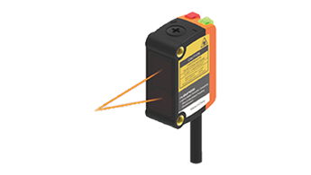 Background suppression laser sensor